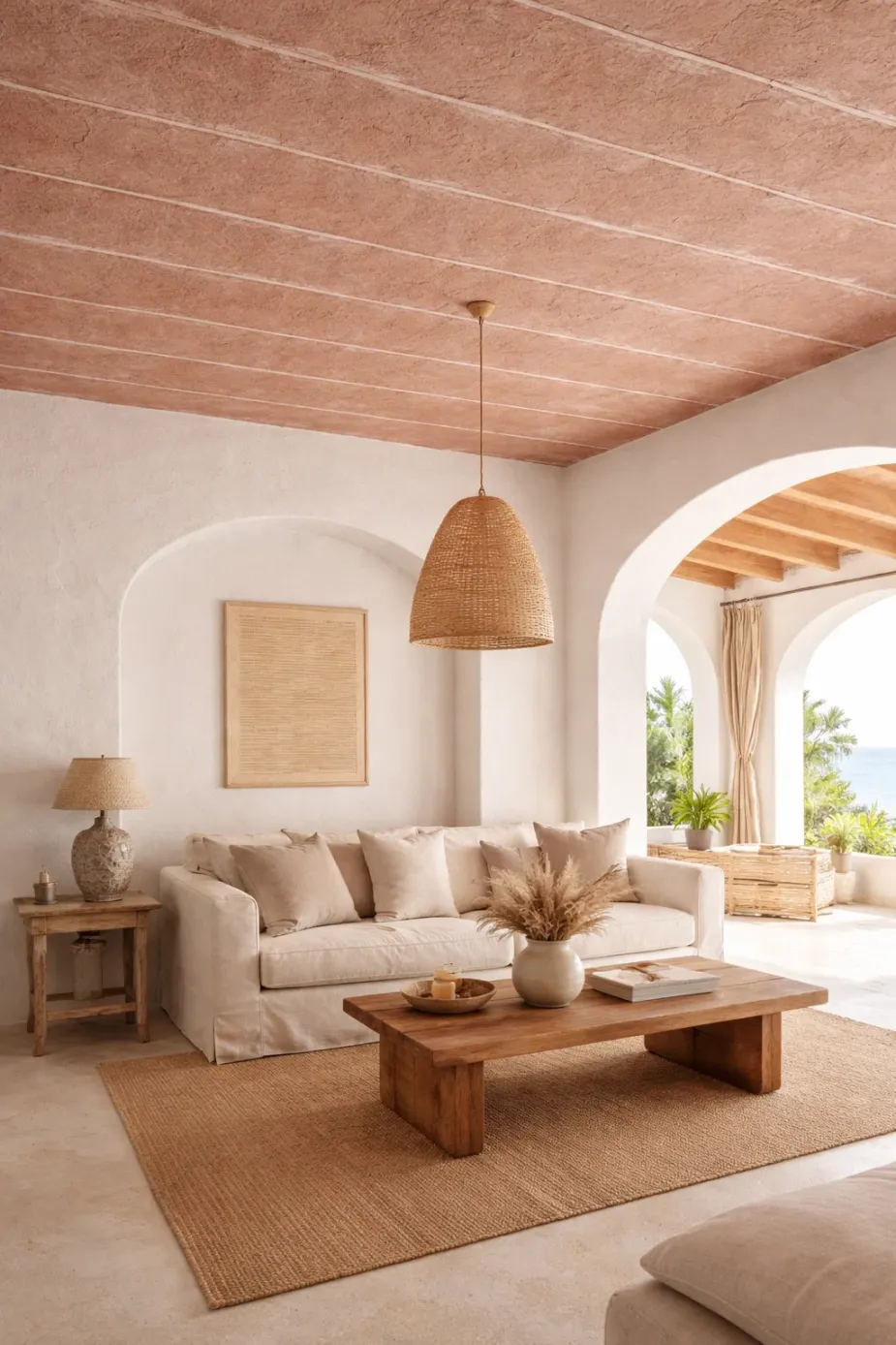 panel rasilla toscana en techo