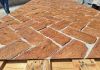 Spiga brick wall panel in lateral