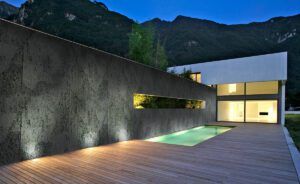 Panel decorativo Hormigón antracita