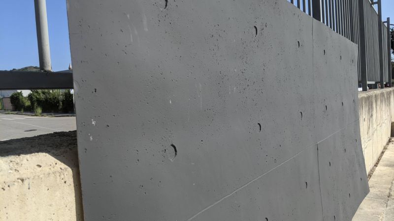 Cement wall panel