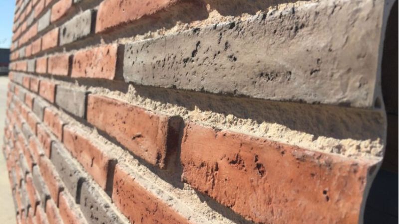 Panel ladrillo viejo combinado